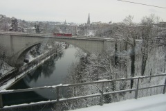 Bern mit Aare und Münster